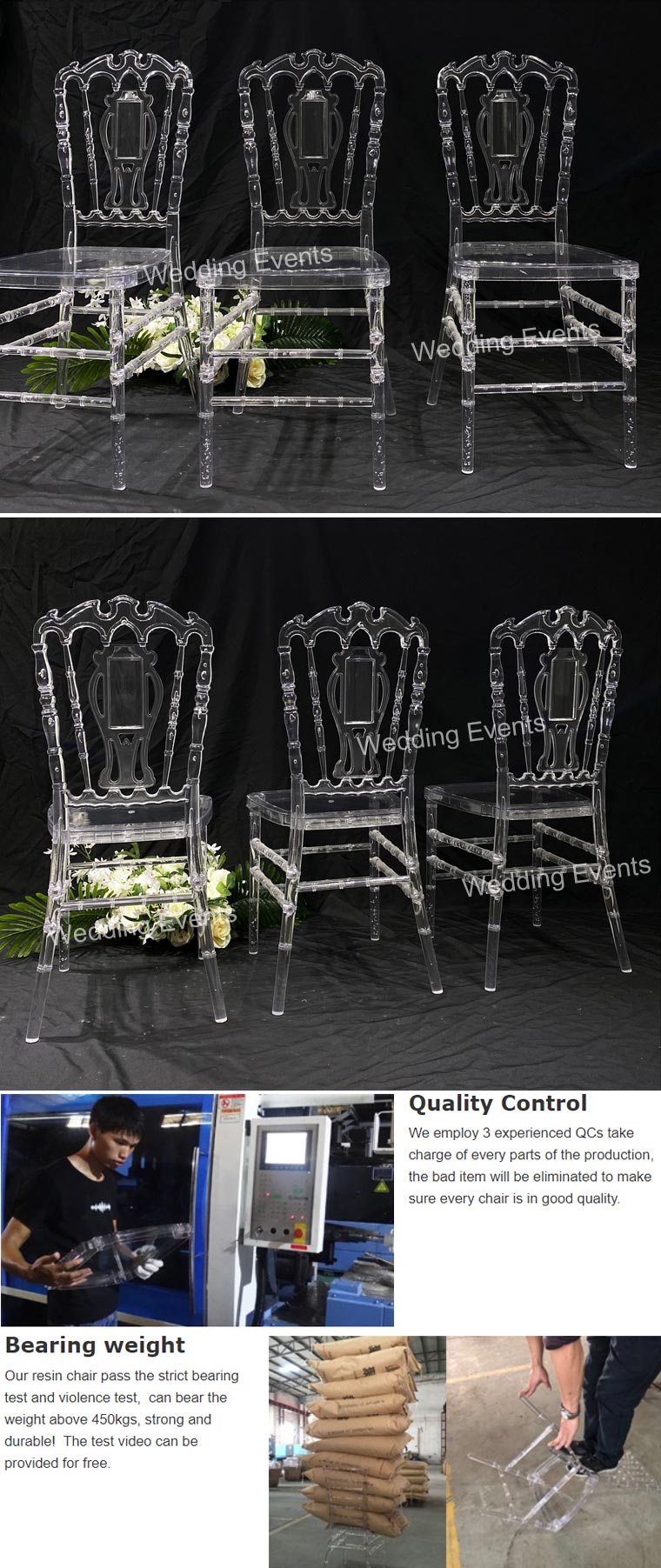 king louis chair wedding