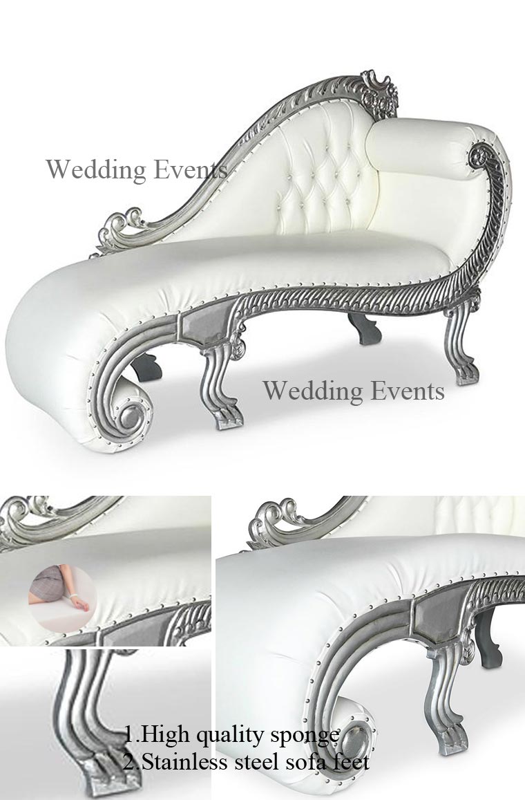 King Gold Sofa Wedding