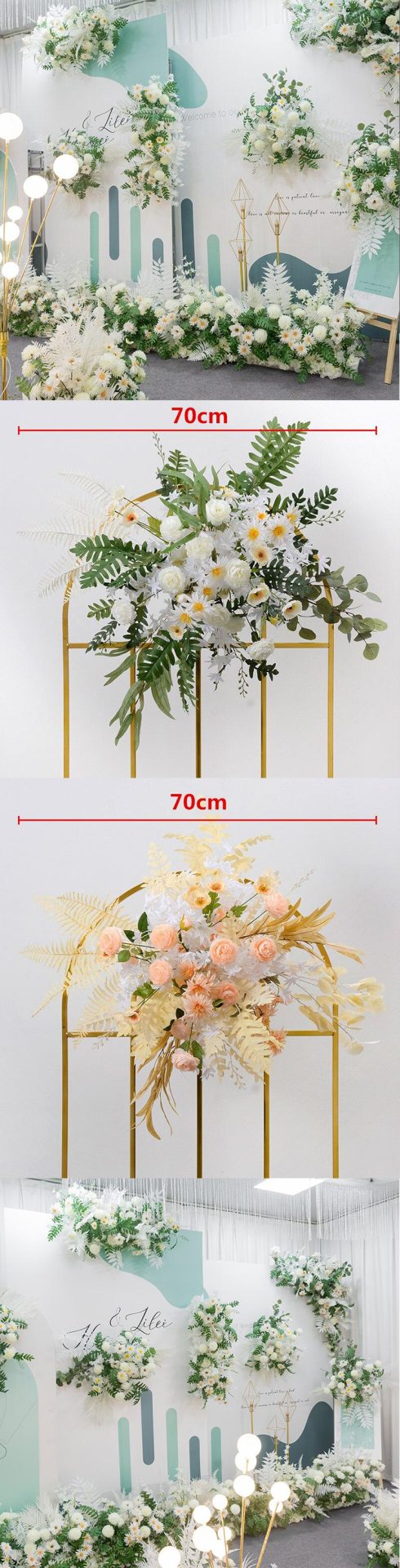 fake wedding floral