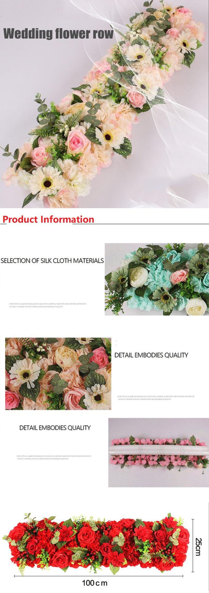 artificial flowers for wedding