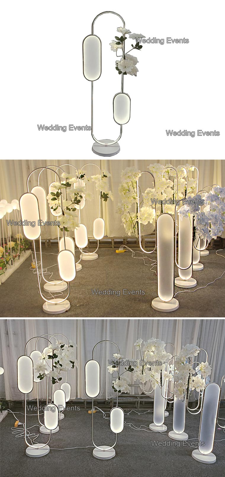 lights for wedding reception