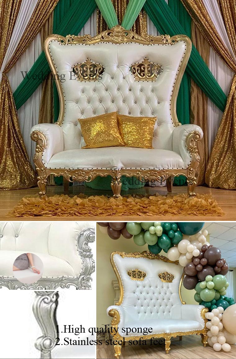 stage wedding sofa