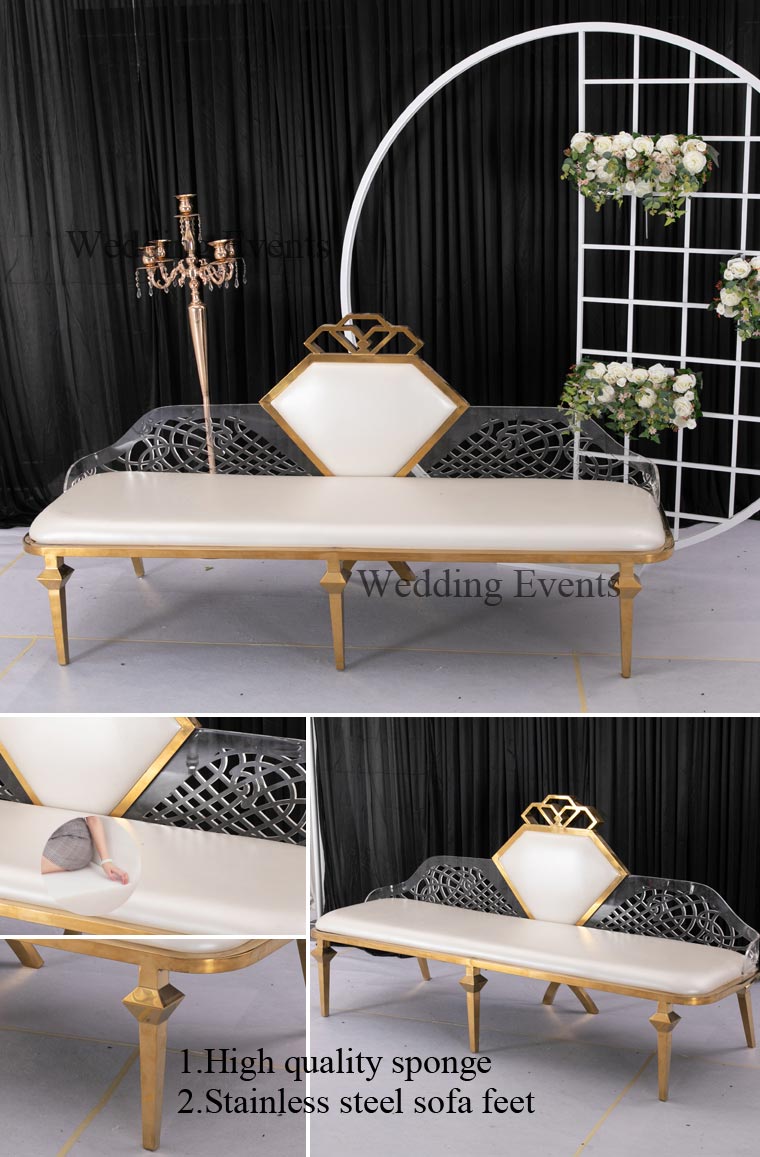 Wedding sofa decoration