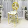 French Country Bar Stools Phoenix Back Gold Metal