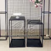 Flower Stands for Wedding Black Iron Frame