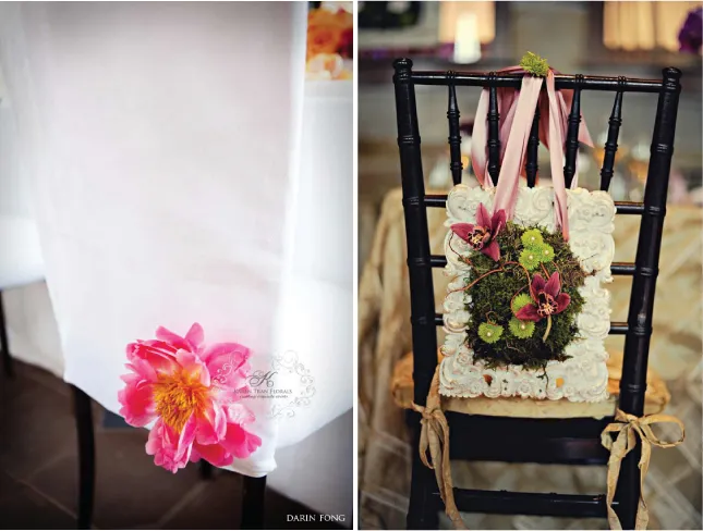 Dress Up Wedding Chairs