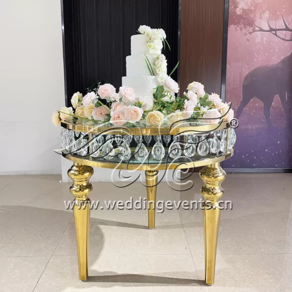 Crystal Cake Table