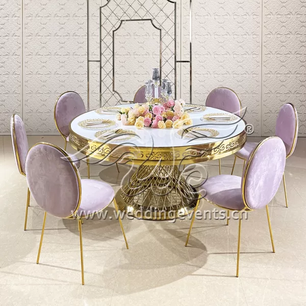 Gold Dining Table