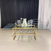 Party Event Table Wedding Clear Glass Top