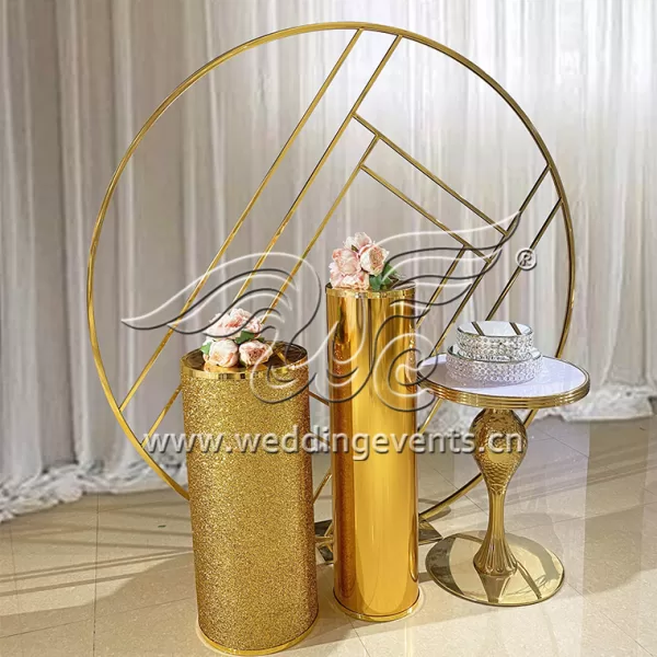 Round Wedding Backdrop Stand