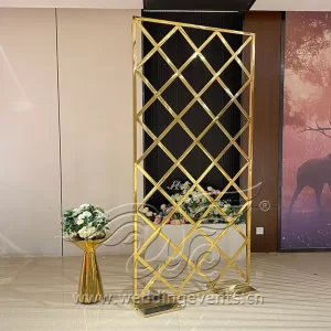 Elegant Wedding Reception Backdrop