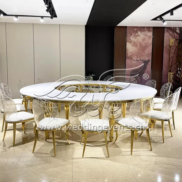 Serpentine tables