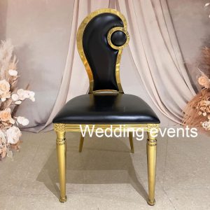 Black dining chair