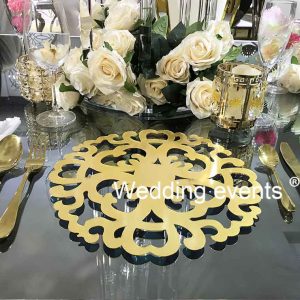 Round placemats