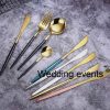 Northwest cutlery metal frame for weddings