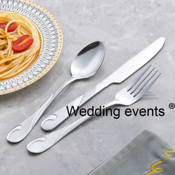 Silver cutlery set