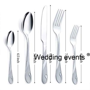 Silver cutlery set