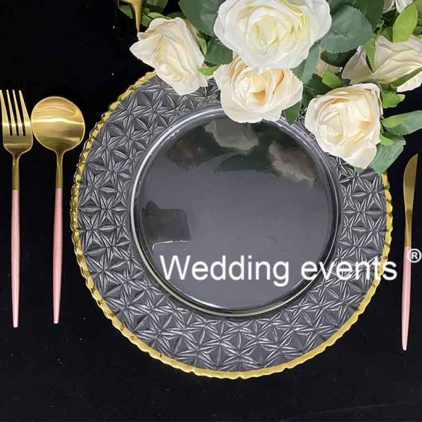 Wedding charger plates