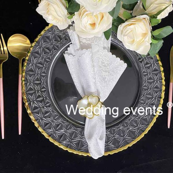 Wedding charger plates