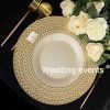 Charger plates wholesale wedding tableware