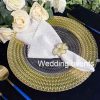 Plate charger glass wedding restaurantware