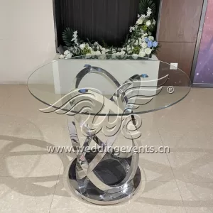 Silver Cake Tables