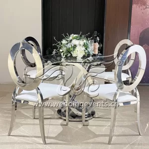 Silver Cake Tables