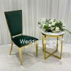 Wholesale party chairs with green velvet seat