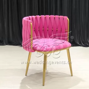 Gold Stainless Steel Event Chair