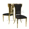 Wedding Ceremony Chairs Luxury Black Velvet Seating