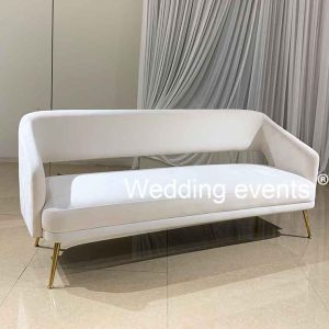 Loveseat sofa wedding