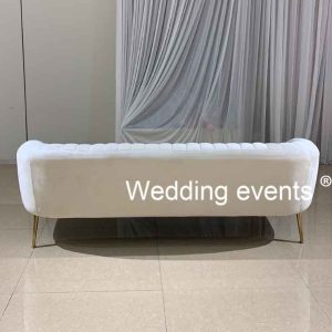 Wedding chaise sofa