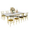 Wholesale metal event table elegant style