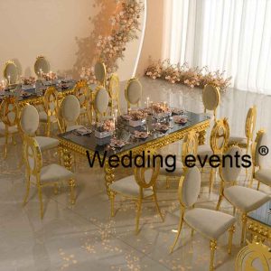 Throne wedding table