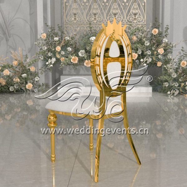 Stainless Steel Wedding Dining Chair