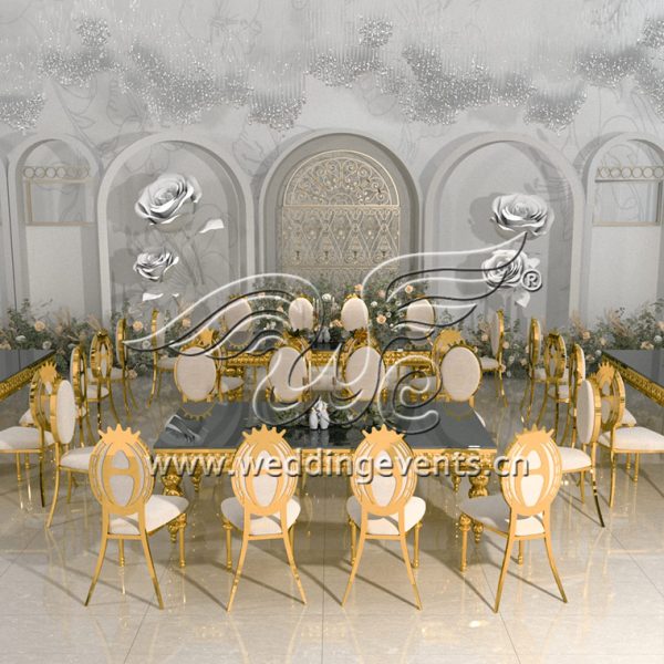 Stainless Steel Wedding Dining Chair