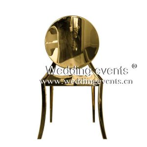 Gold event chair