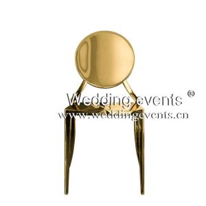 Gold event chair