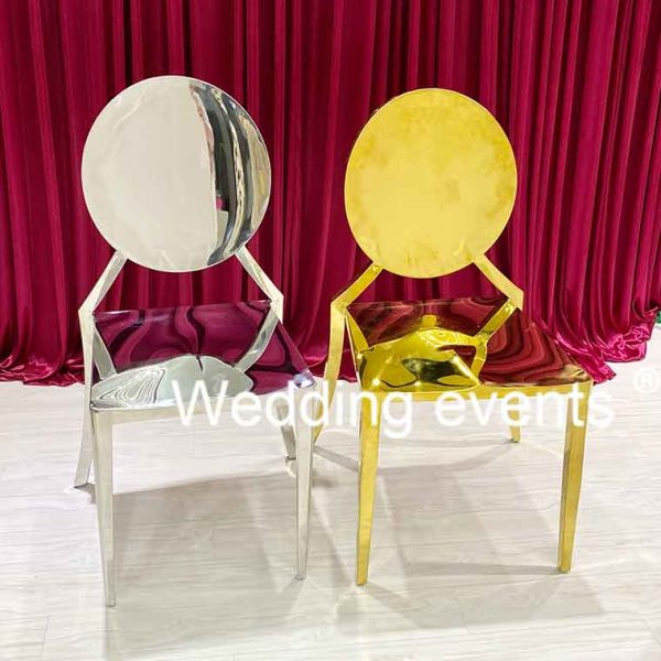 Gold event chair