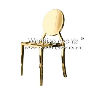 Gold event chair