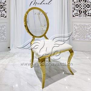 Acrylic Back Wedding Chair