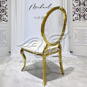 Acrylic Back Wedding Chair