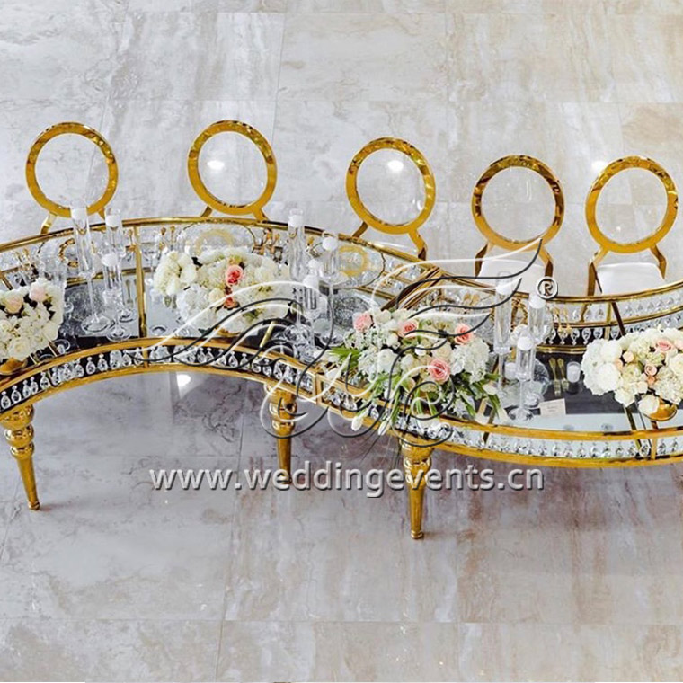 Acrylic Back Wedding Chair