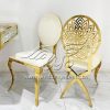 Throne Chair For Party X Leg And Pattern Back