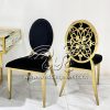 Party Throne Chair Rentals Black Velvet Stackable Seat