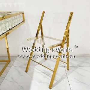 Metal Wedding Folding Chair