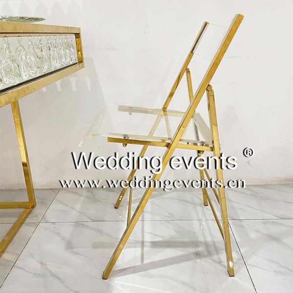 Metal Wedding Folding Chair