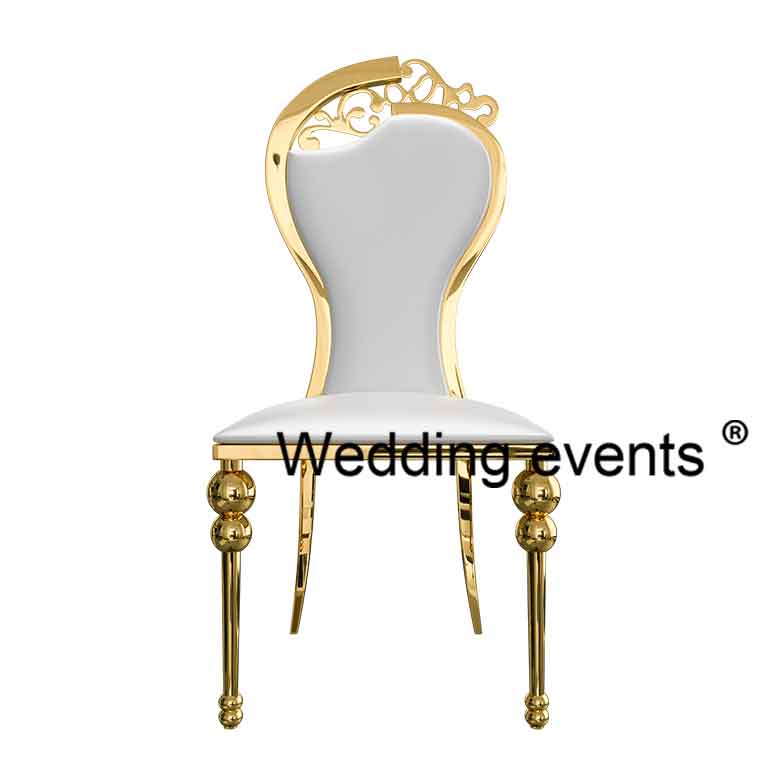 Royal party chair rentals high back carved design