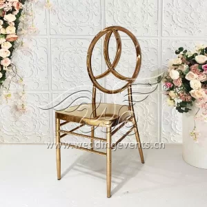 Gold phoenix chair
