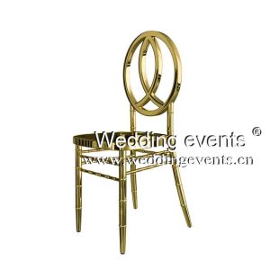 Gold phoenix chair